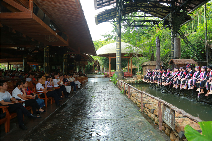 5、興隆熱帶植物園管理團隊到檳榔谷開展管理經驗學習交流